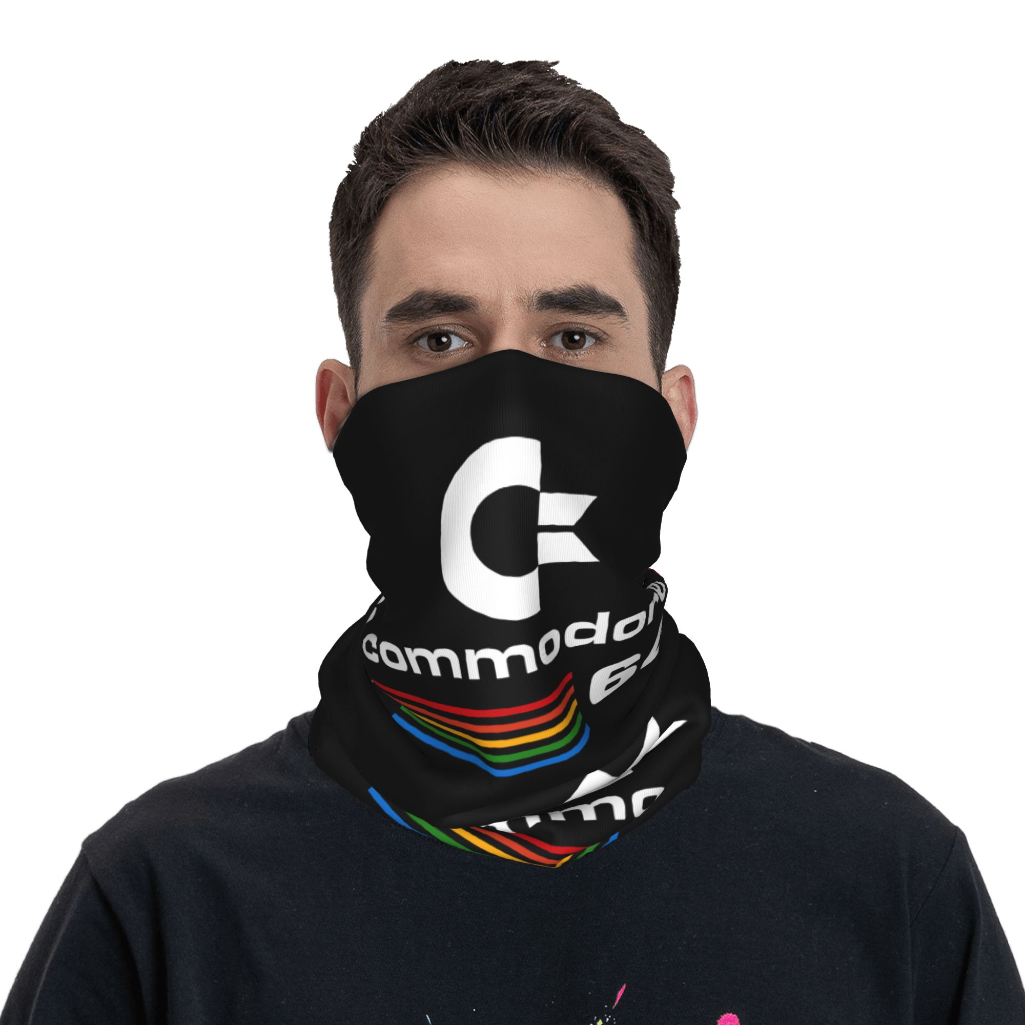 Custom Commodore 64 Bandana Ne - مراجعة Neck Gaiter Face Cover وسعره