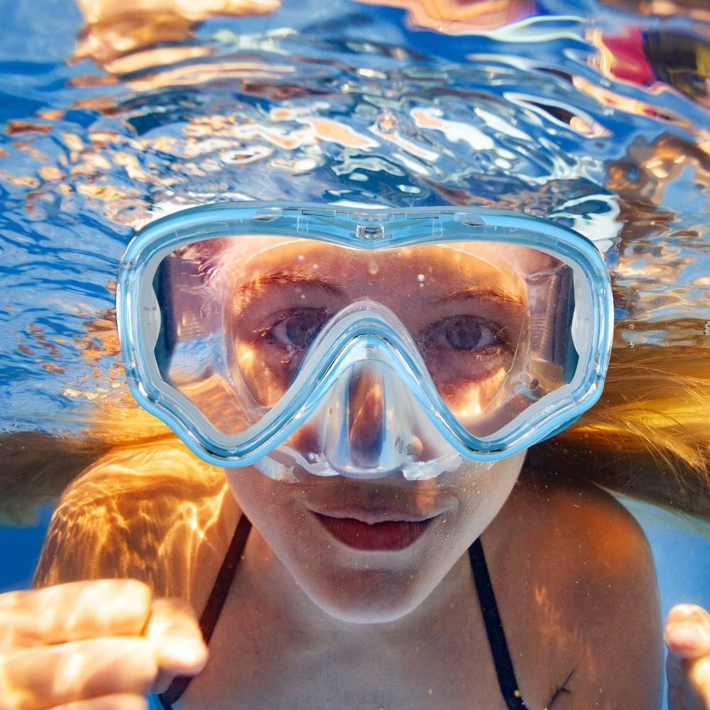 Unisex PC Glass Kids Swim Gogg - مراجعة Anti Pollution Mask وسعره
