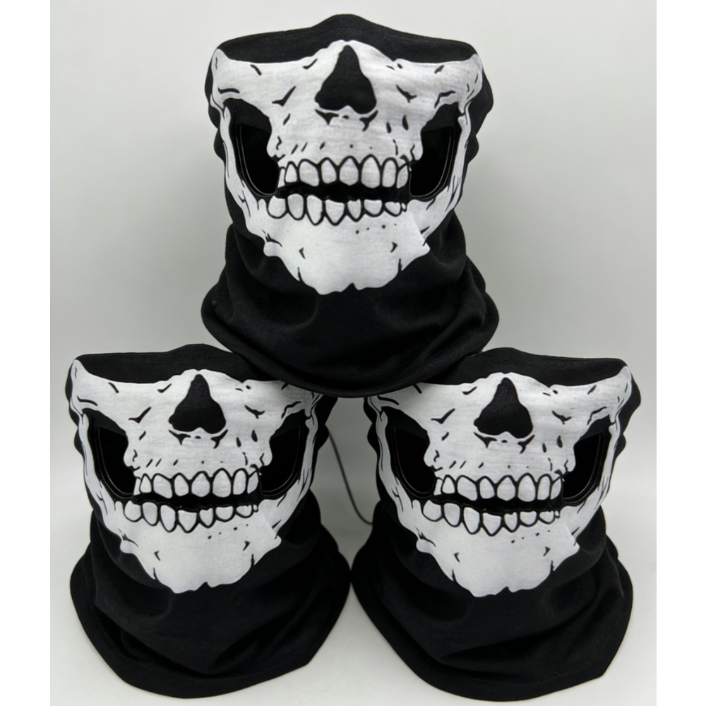 10pcs Skull Seamless Windproof - مراجعة Sports Mask Breathable وسعره