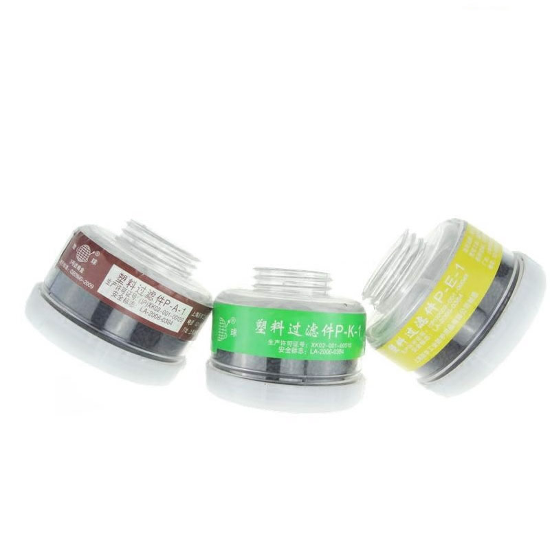 1pcs RD40 40mm Round Gas Mask  - مراجعة Face Mask Storage Box وسعره