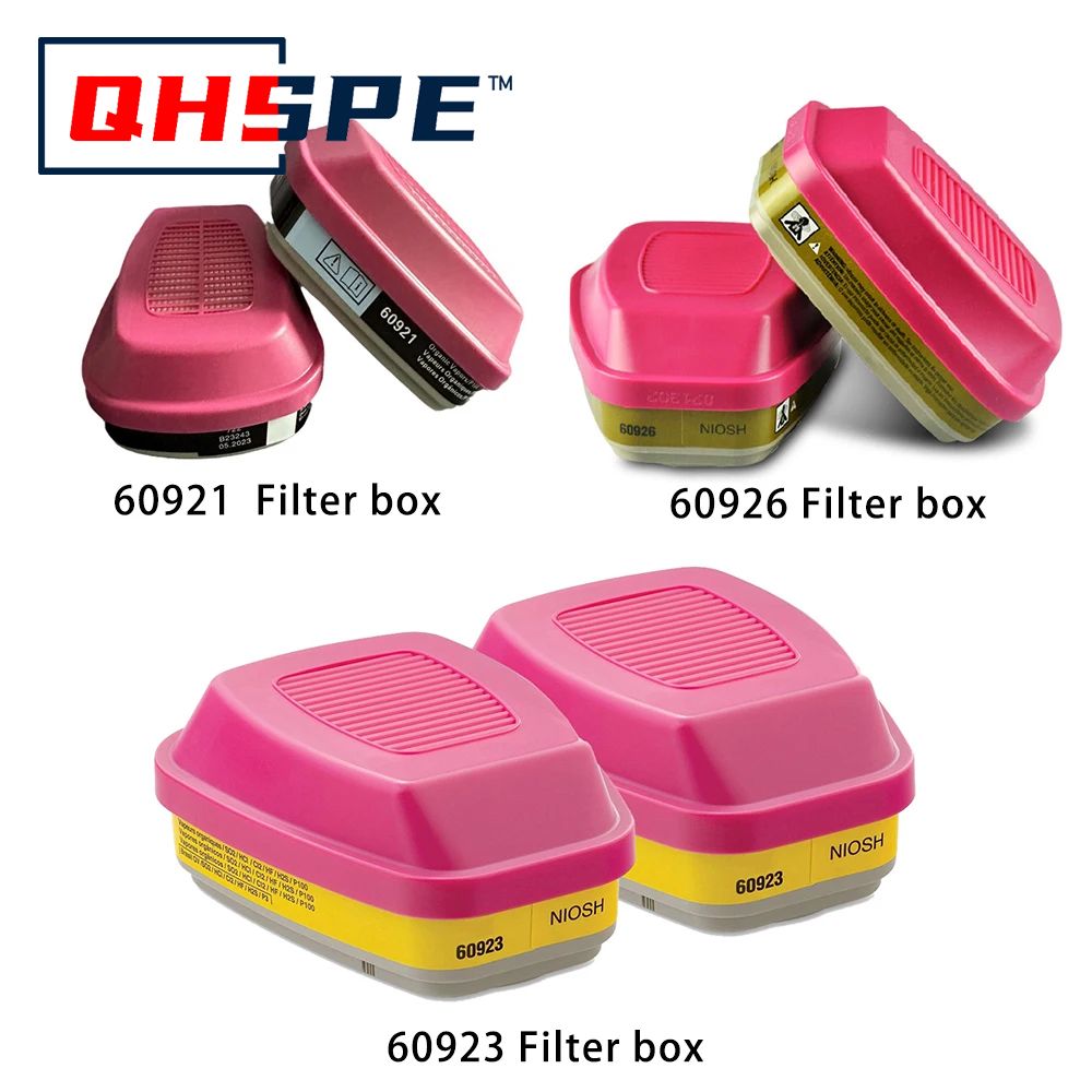 P100 Protected Multi-Gas/Vapor - مراجعة Face Mask Storage Box وسعره