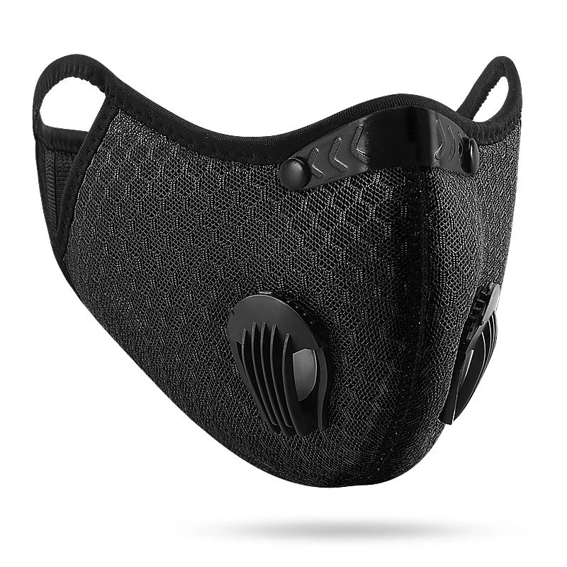 Cycling Face Mask with Filter  - مراجعة Anti Pollution Mask وسعره
