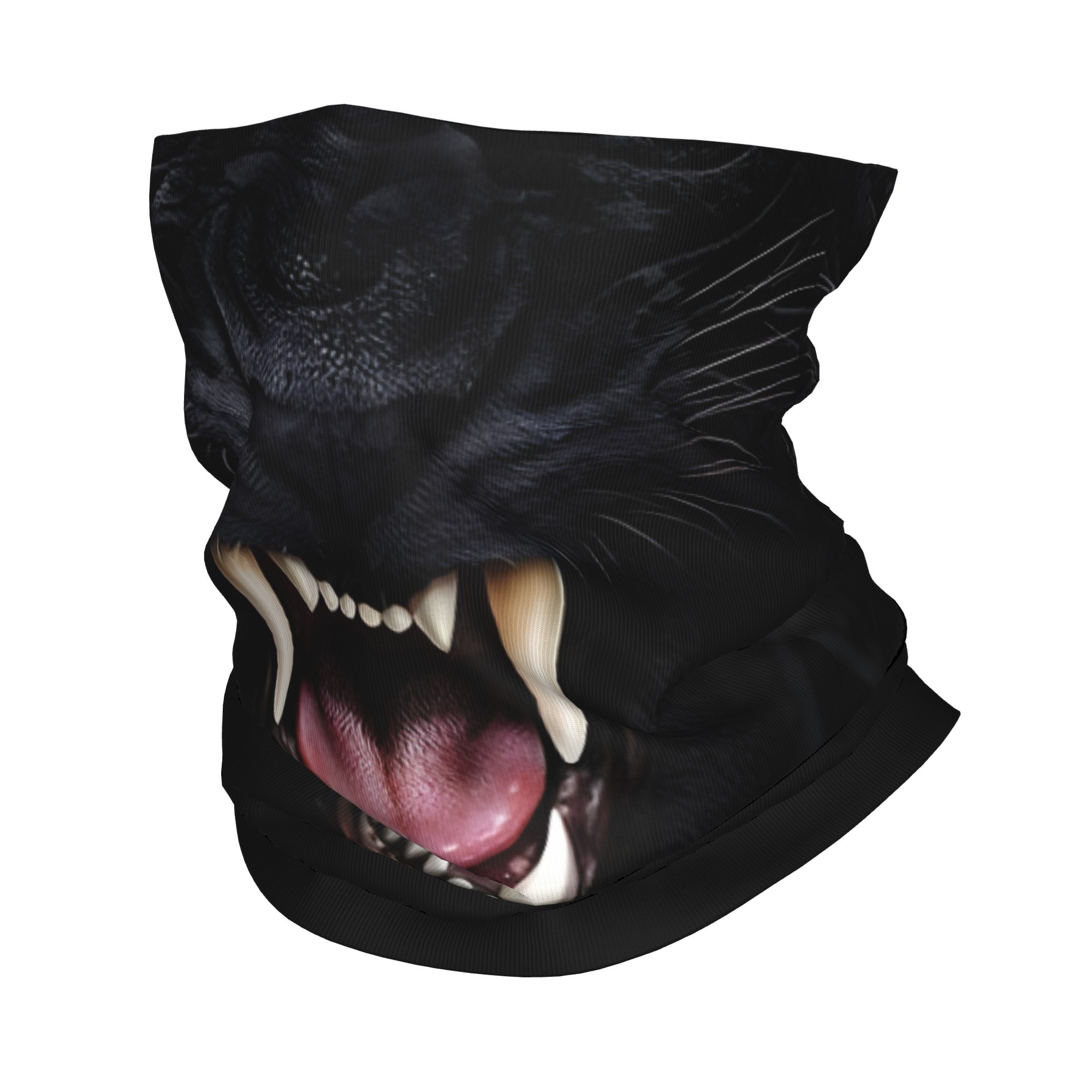 Custom Black Panther Animal He - مراجعة Neck Gaiter Face Cover وسعره