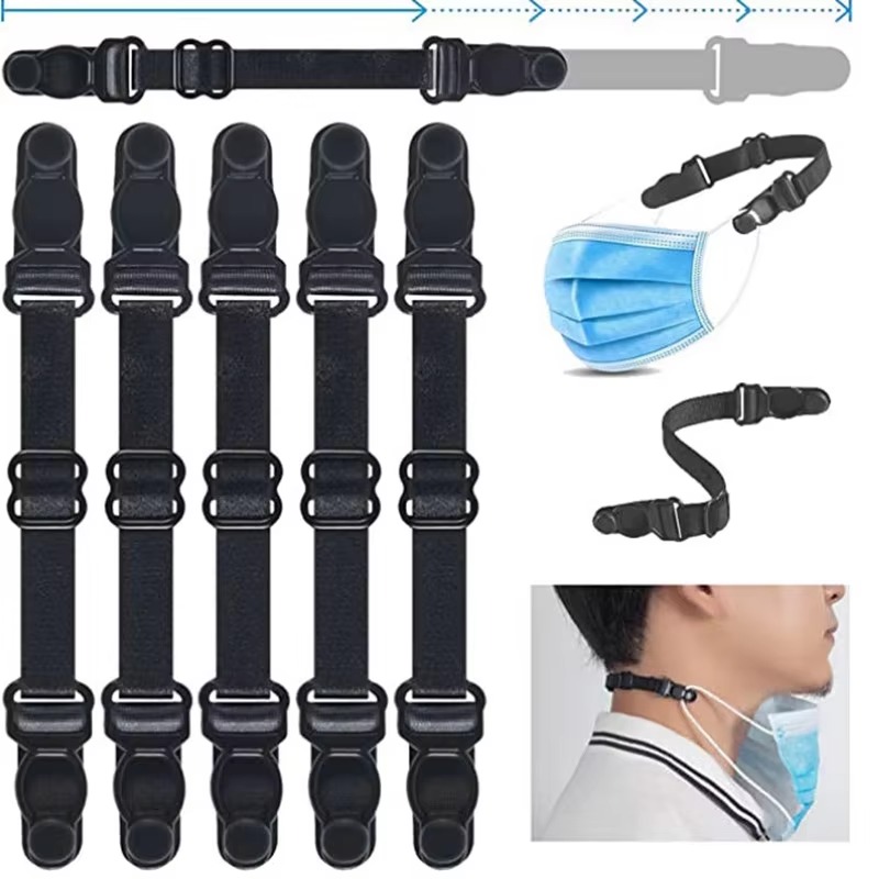 5PCS Adjustable Face Mask Exte - مراجعة Mask Ear Saver Strap وسعره
