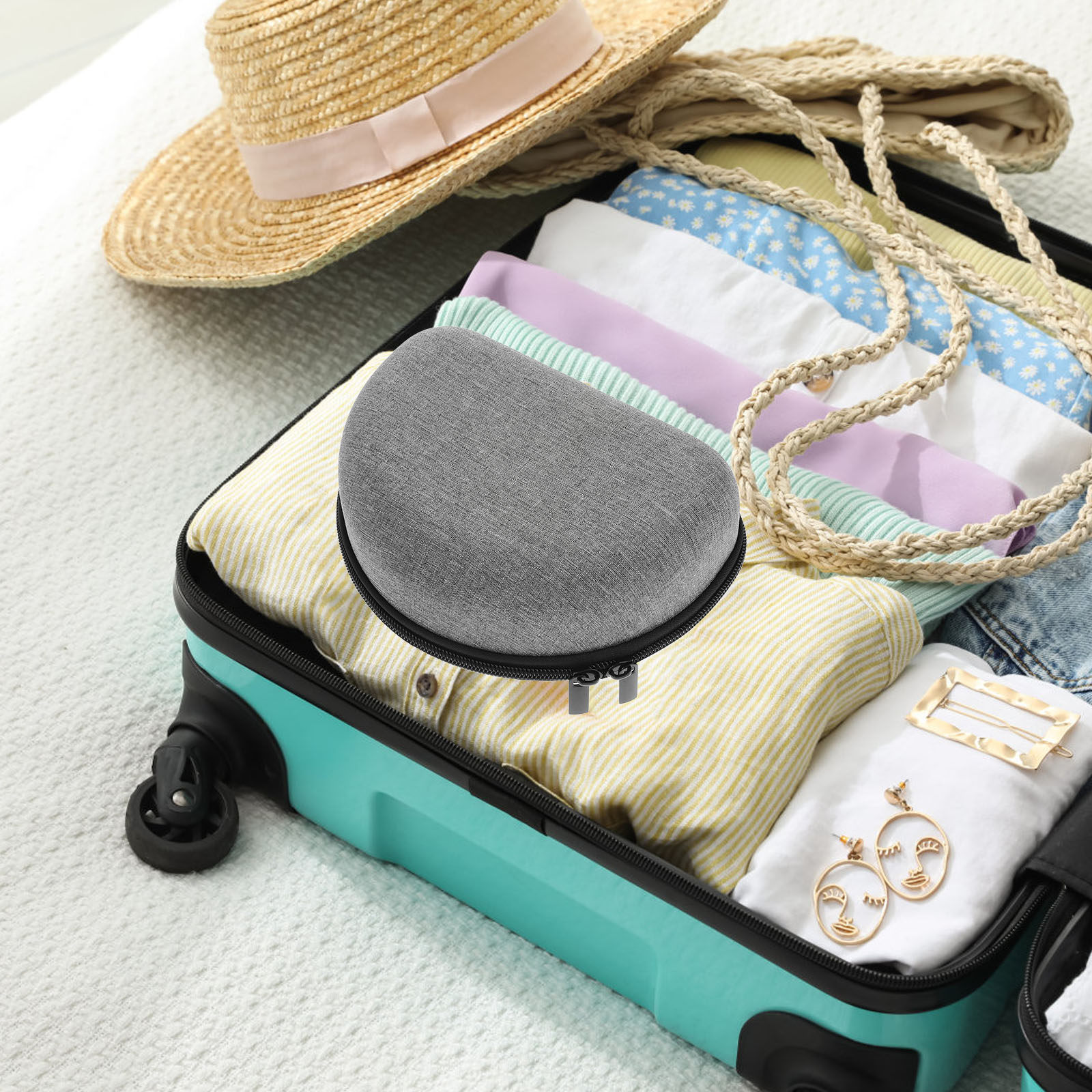 Carrying Case Hard Shell Prote - مراجعة Mask Case Hard Shell وسعره