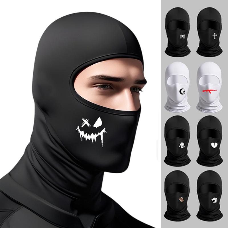 2pcs Set  Unisex Balaclava Cap - مراجعة Black Face Mask Pack وسعره