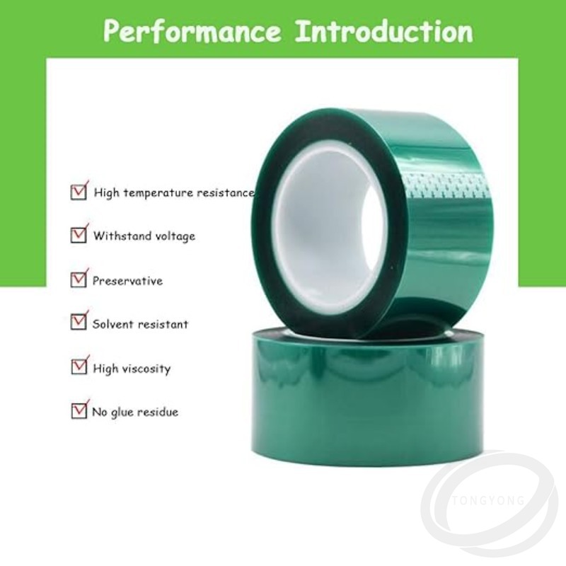 Green Polyester Resin Tape for - مراجعة Silicone Mask Bracket وسعره