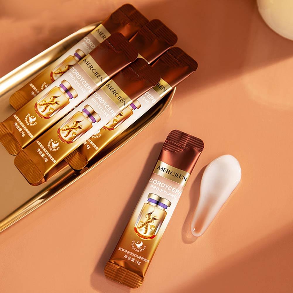 20PCS/box Mercilen Cordyceps P - مراجعة Face Mask Storage Box وسعره