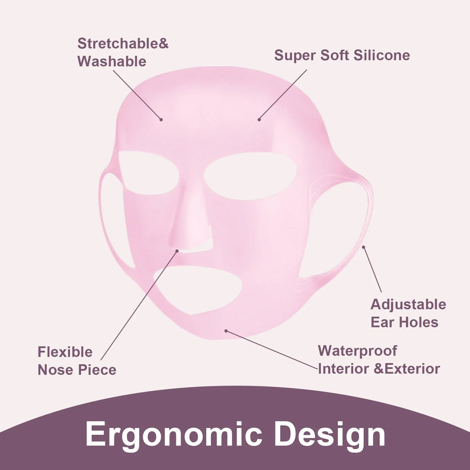 Silicone Facemask Holder Reusa - مراجعة Silicone Mask Bracket وسعره