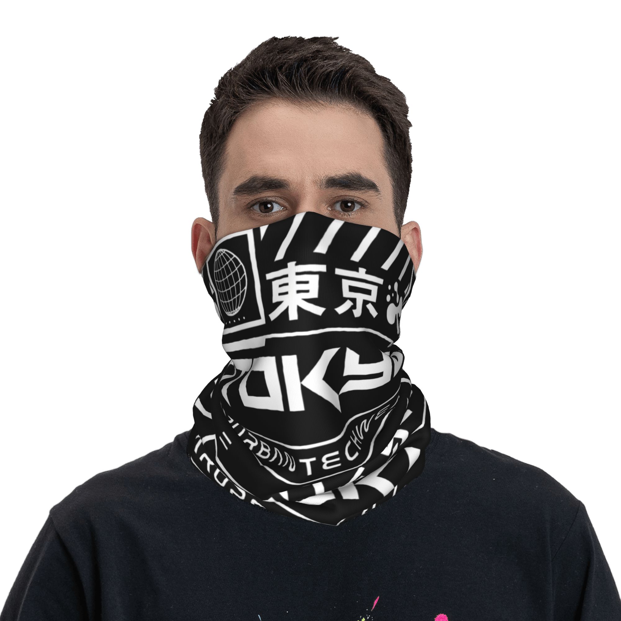 Custom Techwear Bandana Neck G - مراجعة Neck Gaiter Face Cover وسعره