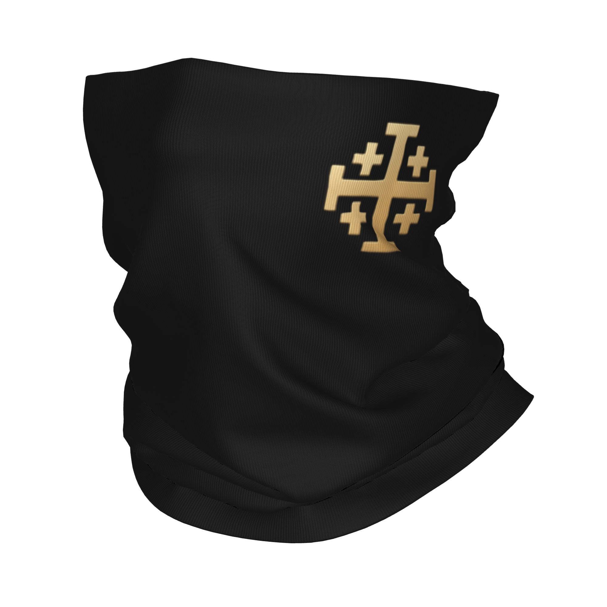 Knight Jerusalem Cross Christi - مراجعة Neck Gaiter Face Cover وسعره