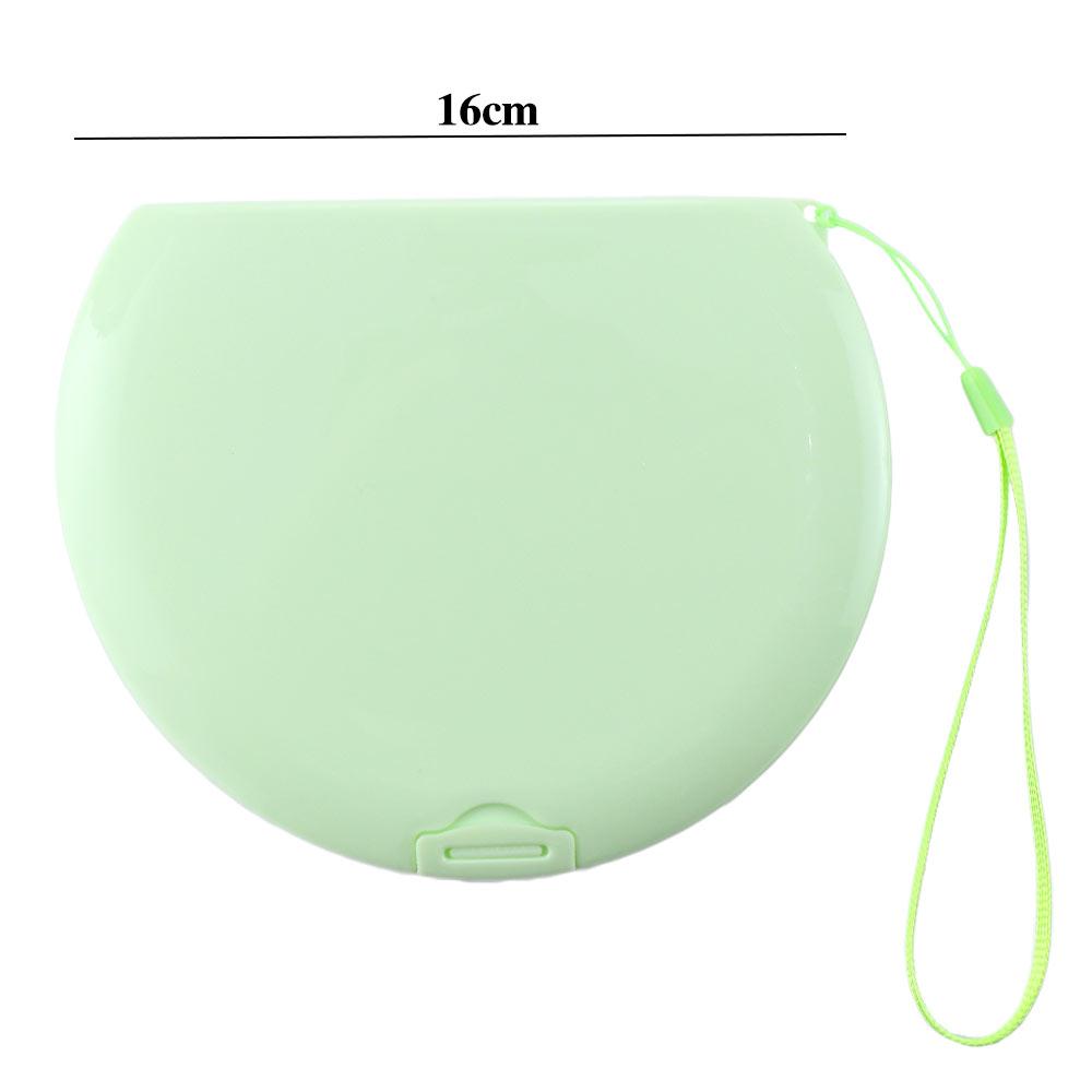 Unisex Portable Semicircle Fac - مراجعة Face Mask Storage Box وسعره