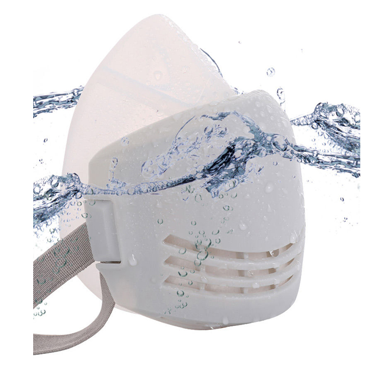 Silicone Dust-proof Gas Mask R - مراجعة Respirator Half Face وسعره
