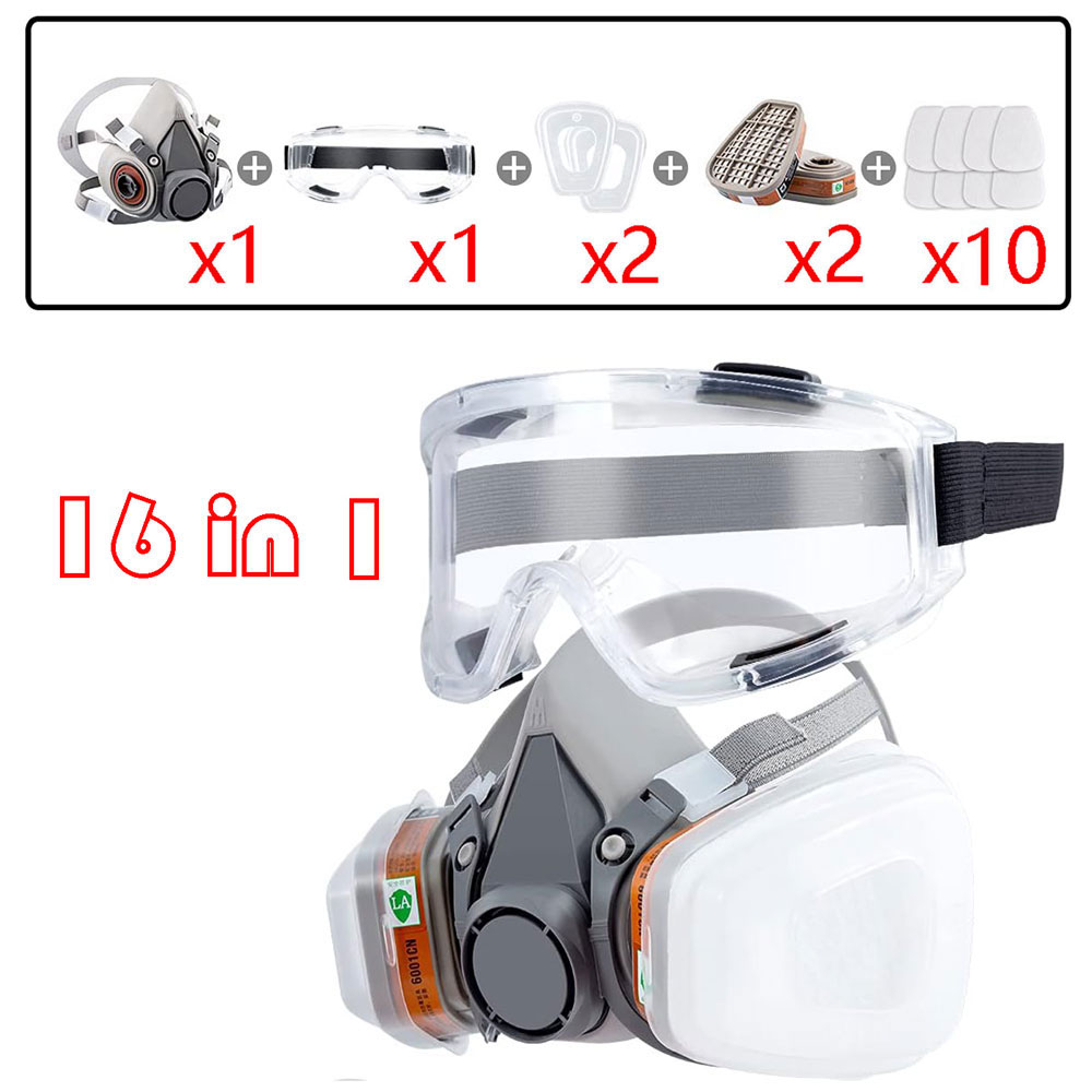 Gas Mask 6200 Set Vehicle Pain - مراجعة Face Mask Storage Box وسعره