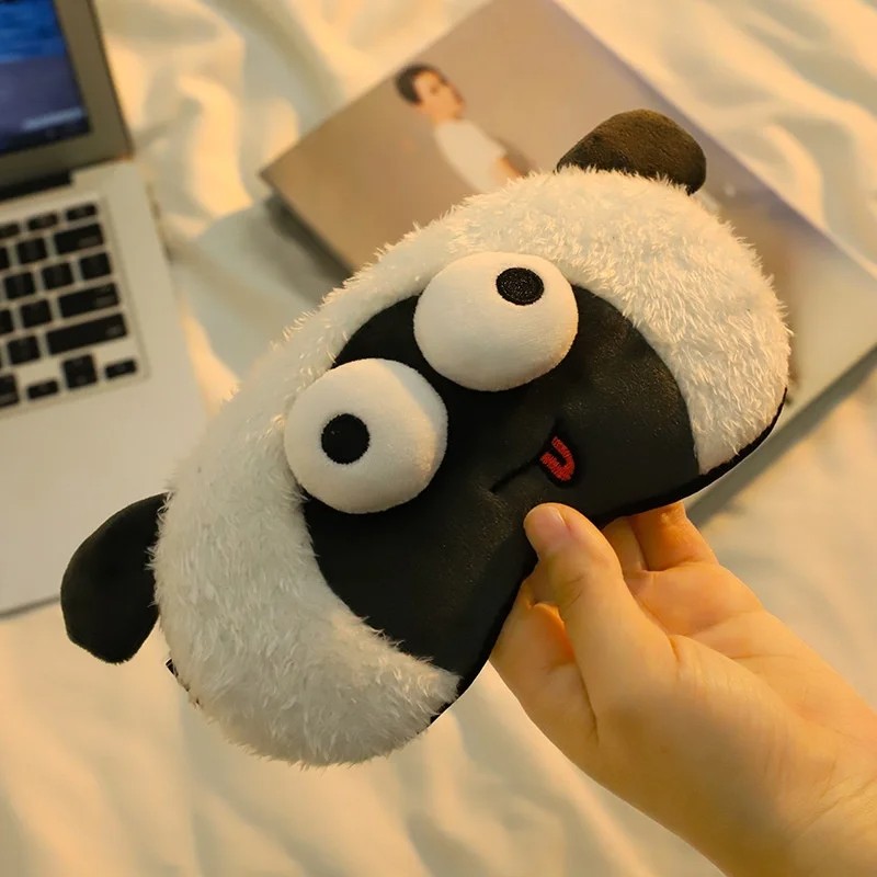 Cute Cartoon Lamb Funny Eye Ma - مراجعة Kids Face Mask وسعره